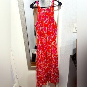 Macy’s Sleeveless floral midi dress